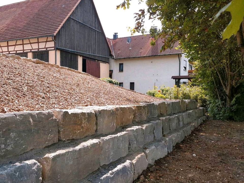 ERDBEWEGUNG - BAGGERARBEITEN - TRANSPORTE - PFLASTERARBEITEN in Gößweinstein