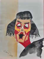 Aquarell „Clown“ Berlin - Zehlendorf Vorschau