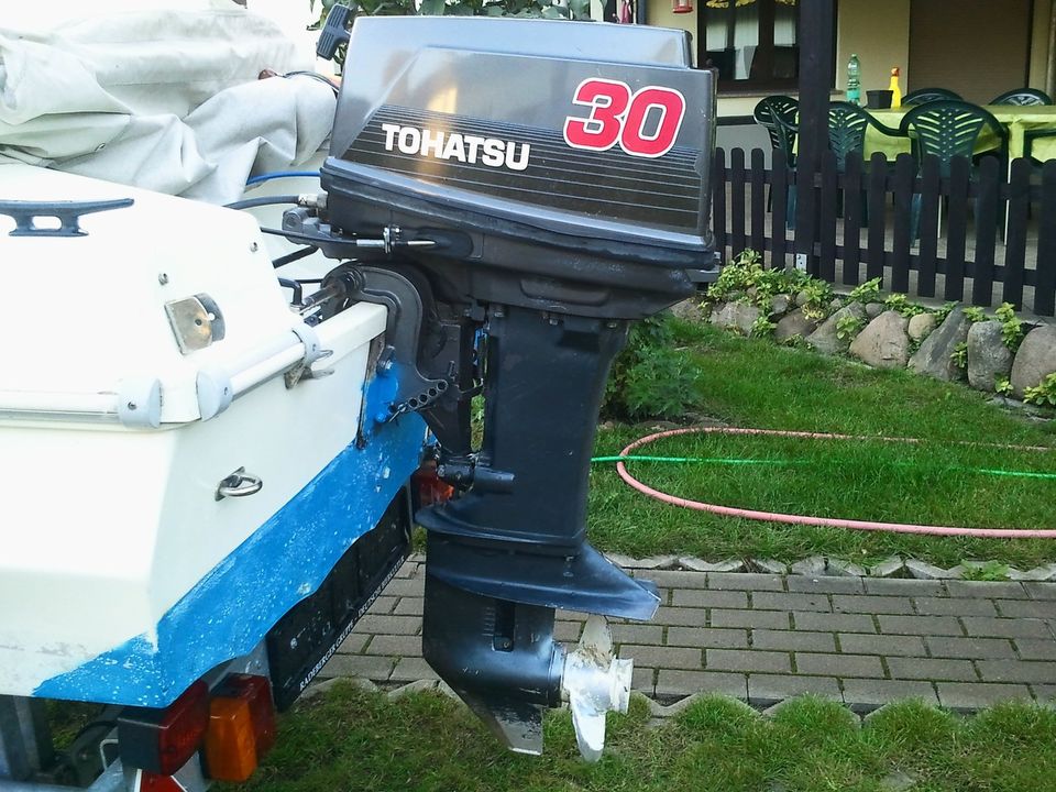 Außenbordmotor Bootsmotor Außenborder Tohatsu 30 PS E-Start in Kloster Lehnin