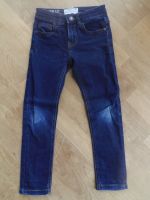 Review Jeans Hose SLIM FIT skinny leg, Gr. 116, blau Loch am Knie Baden-Württemberg - Plankstadt Vorschau