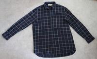 Gr. M-L 38/40 langes Flanellhemd kariert blau türkis H&M (Leinen) Schleswig-Holstein - Hohenwestedt Vorschau
