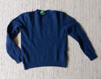 Pullover Benetton 122 Merinowolle blau Nürnberg (Mittelfr) - Mitte Vorschau