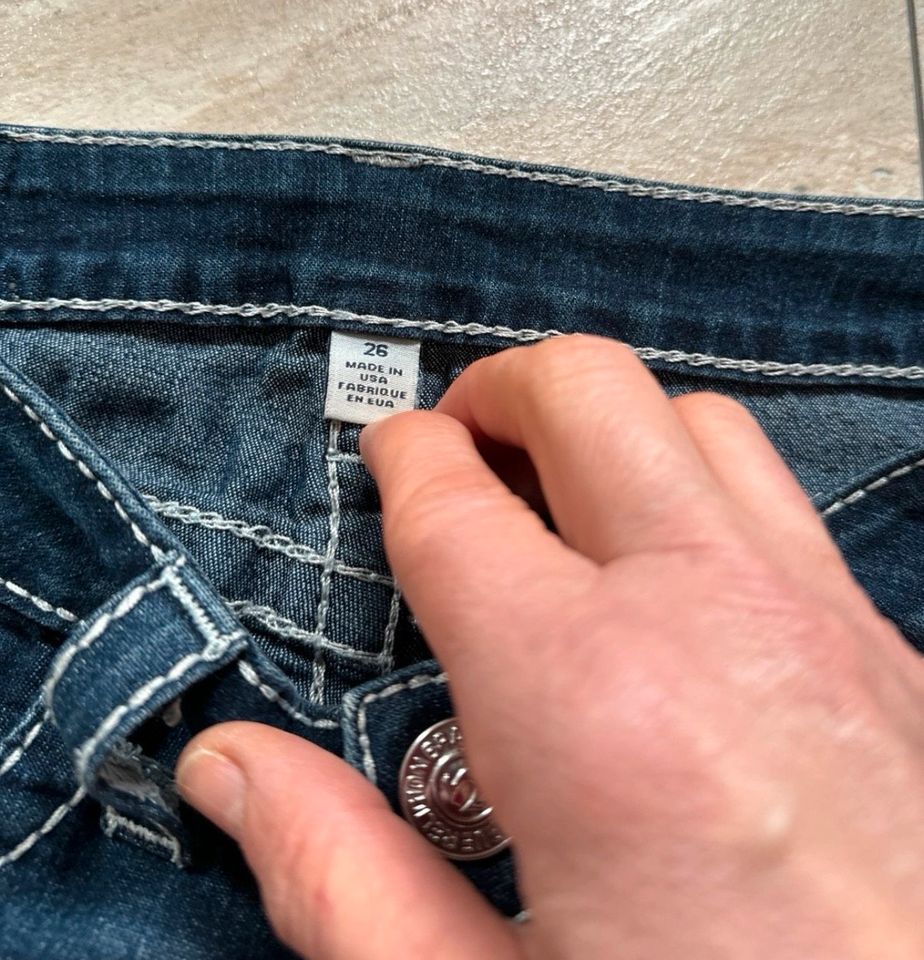 Damen Jeans TRUE RELIGION Brand  Made in U.S.A.grösse 26 in Langenhagen