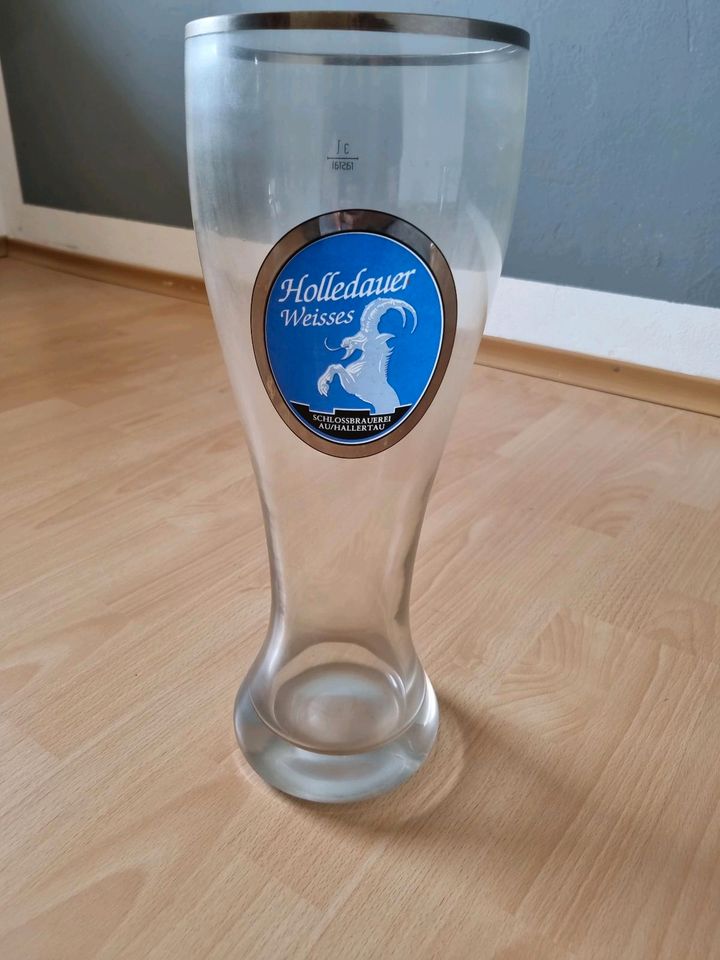 Weißbierglas 3 Liter in Jetzendorf