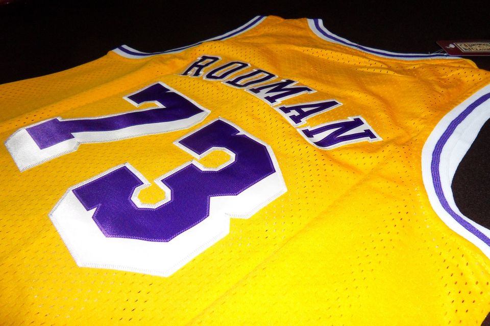 Dennis Rodman Los Angeles Lakers Trikot Gelb in Köln