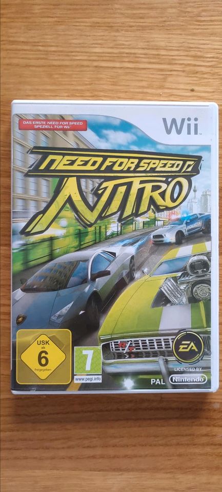 Need for speed Nitro für Wii in Aurachtal