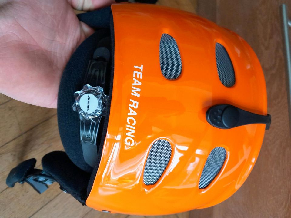 Stihl Skihelm Skibrille Alpina Gr. 54-57 in Saerbeck