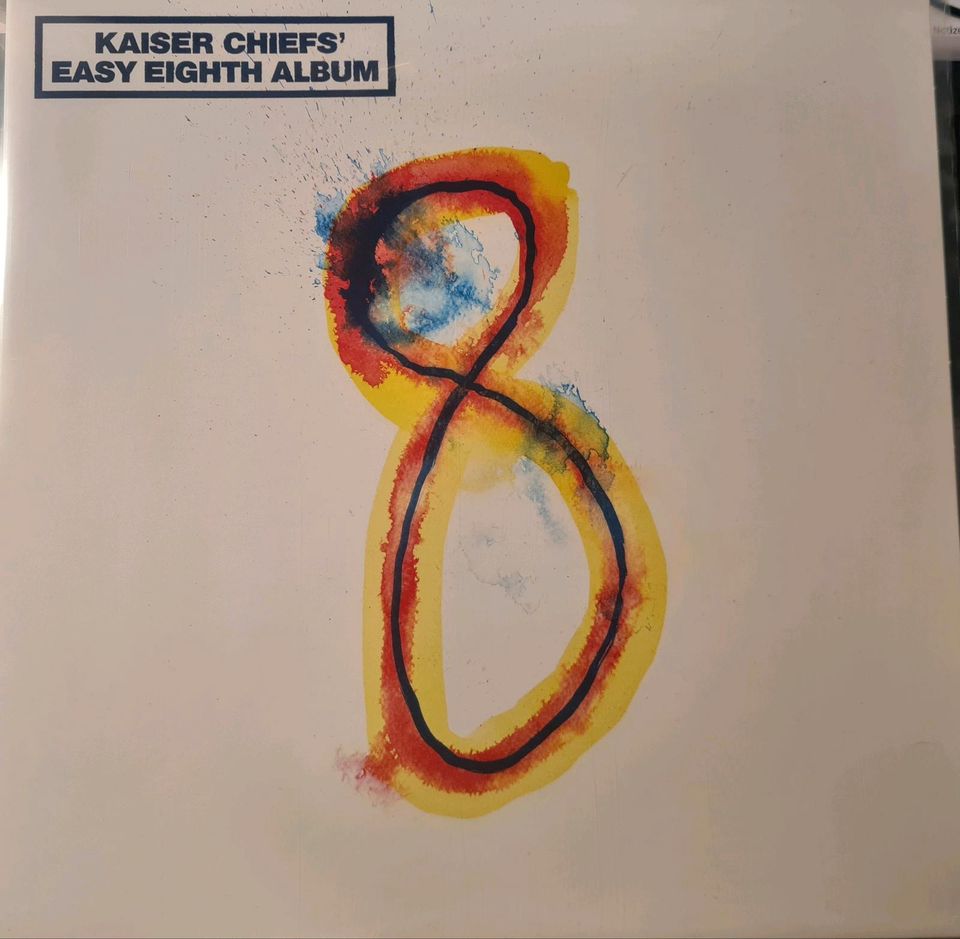 Splatter Vinyl Limited 674/750 Kaiser Chiefs Easy Eighth Album in Troisdorf