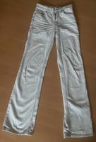 Zara Weiß/ Graue gerade Jeans Größe XXS Niedersachsen - Melle Vorschau