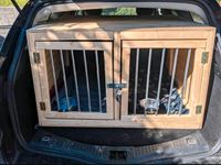 Hundebox Holz Ford Mondeo Turnier MK4 Box für zwei Hunde Bayern - Ebelsbach Vorschau