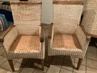 8 Sessel, massiv geflochten Wasserhyazinthe - Terasse Emsbüren - Mehringen Vorschau