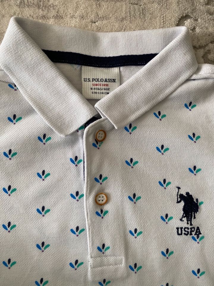 Schönes Shirt U.S. Polo gr. 128/134 neuwertig in Hemmingen