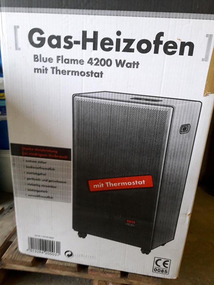 Gas-Heizofen: ROWI Blue Flame, 4,2 kW mit Thermostat in Estenfeld