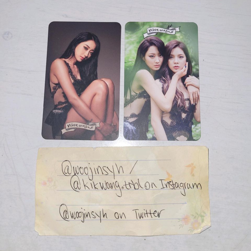 KPOP f(x) After School Nine Muses 9Muses Photocard Verkauf in Rietberg