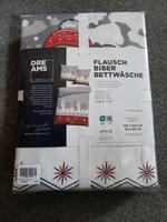Neu Flausch Biber Bettwäsche 135x200 Rentier Sachsen - Lohsa Vorschau