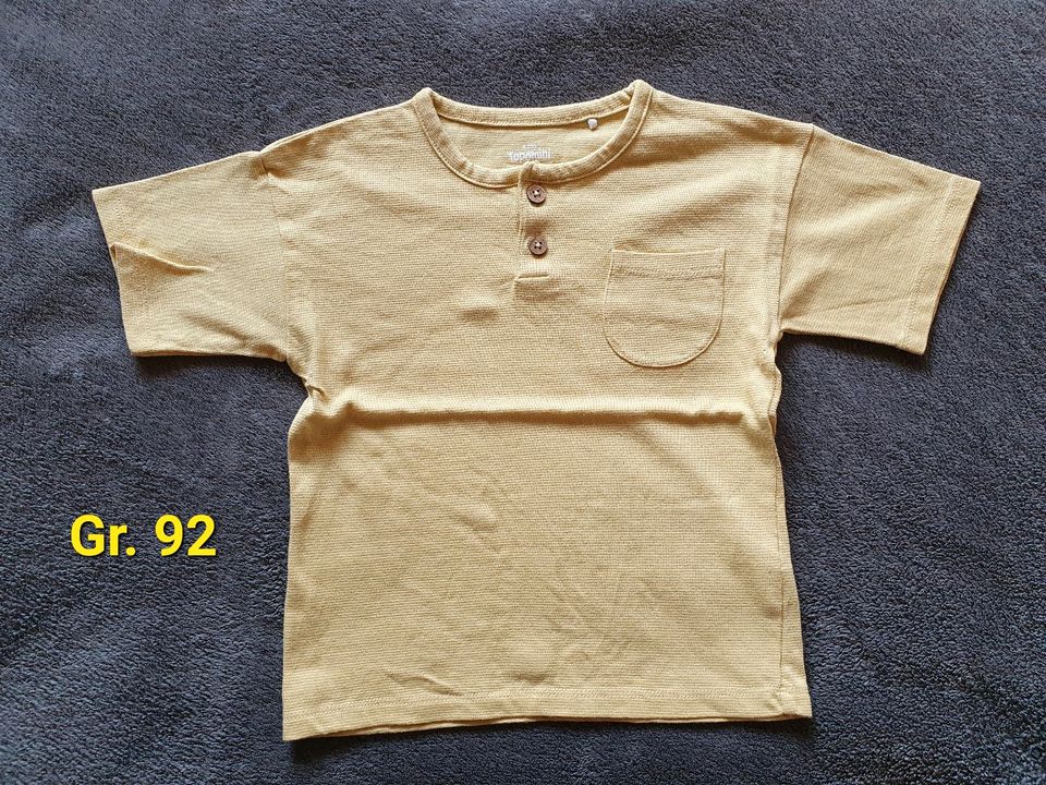11 Jungs kurzarm T-Shirts,Sommer Shirts,Oberteile,Größe 86/92 in Michelau i. OFr.