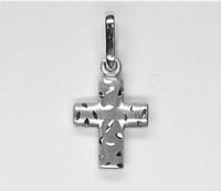 Kommunionkette mit kleinem Kreuz, 925 Sterling Silber Bayern - Mellrichstadt Vorschau