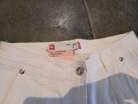 Weiße Jeans mit Glitzersteinen mit Ettiket Bayern - Viechtach Vorschau