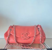 Vintage Chanel Tasche Pink Koralle Flap Bag Hamburg-Mitte - Hamburg Wilhelmsburg Vorschau