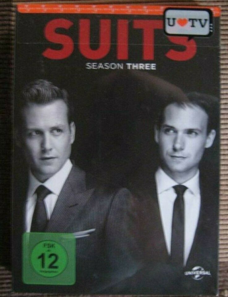 SUITS Serie Anwaltskanzlei Jura Staffel 3 DVD-Box Neu und OVP! in Karlsruhe