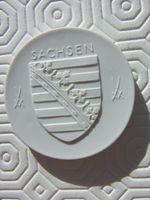 Meissen Porzellan Medaille SACHSEN Klinik Dresden Friedrichstadt Sachsen - Zwoenitz Vorschau