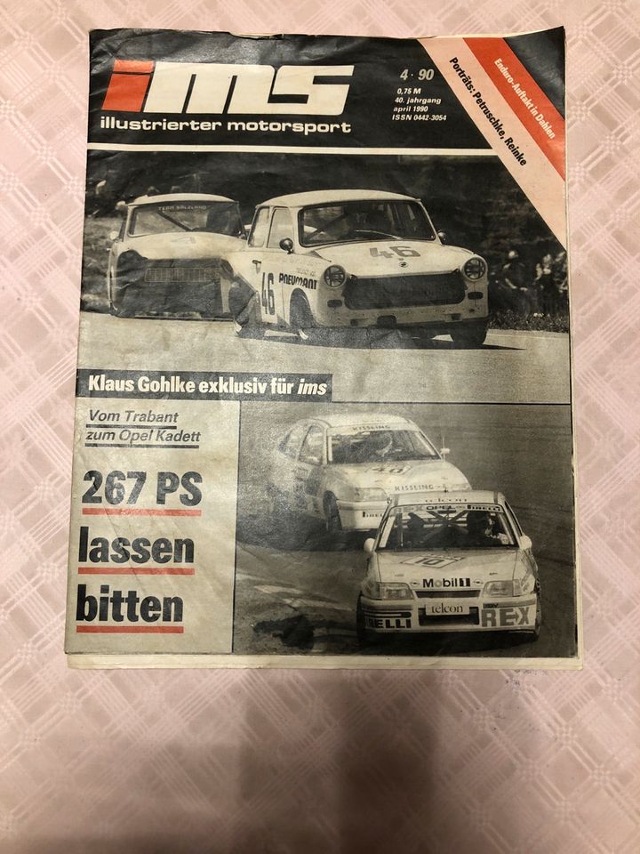 Motorsport Zeitschrift 40. Jahrgang 1990 in Rhinow