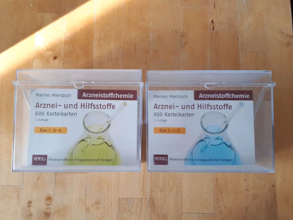 Arneistoffchemie Arnei- und Hilfsstoffe Karteikarten  *neu* in Böblingen