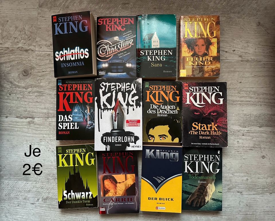 Stephen King Bücher in Altdorf
