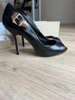 Elegante Dune High Heels – Echtleder, Gr. 38, mit goldener Schnal Baden-Württemberg - Neuffen Vorschau