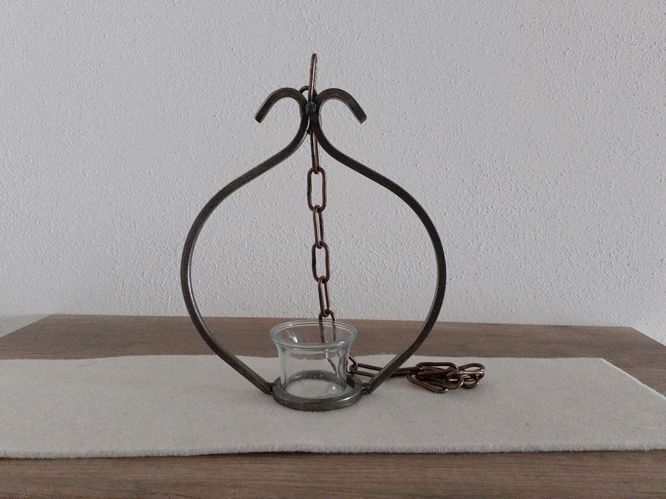 Teelichthalter, Kerzenhalter, Metall, zum Aufhängen in Bayern - Großheirath  | eBay Kleinanzeigen ist jetzt Kleinanzeigen