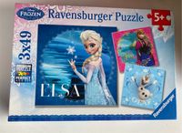 Ravensburg Puzzle Frozen 3x49 Teile Nordrhein-Westfalen - Langenfeld Vorschau