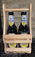 Männerhandtasche Bierträger Holz Männertag Vatertag Geschenkidee Hessen - Flieden Vorschau