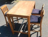 Holztisch mit 3 Hocker Brandenburg - Potsdam Vorschau