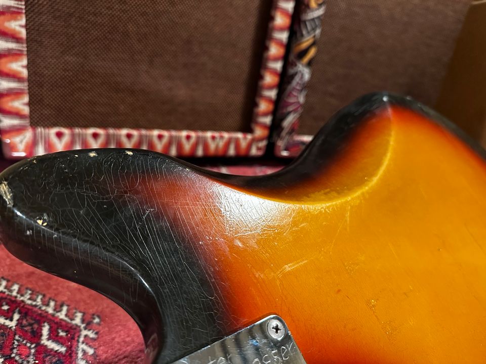 VINTAGE 1966 Fender Jazzmaster Sunburst Red Tortoise - VIDEO in Köln