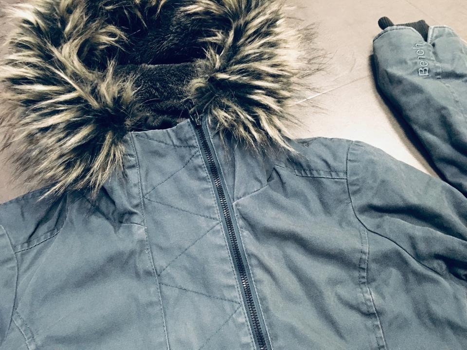 Bench KIDDER Damen Winterjacke Gr. L 40 blau kuschlig warm in Annaberg-Buchholz