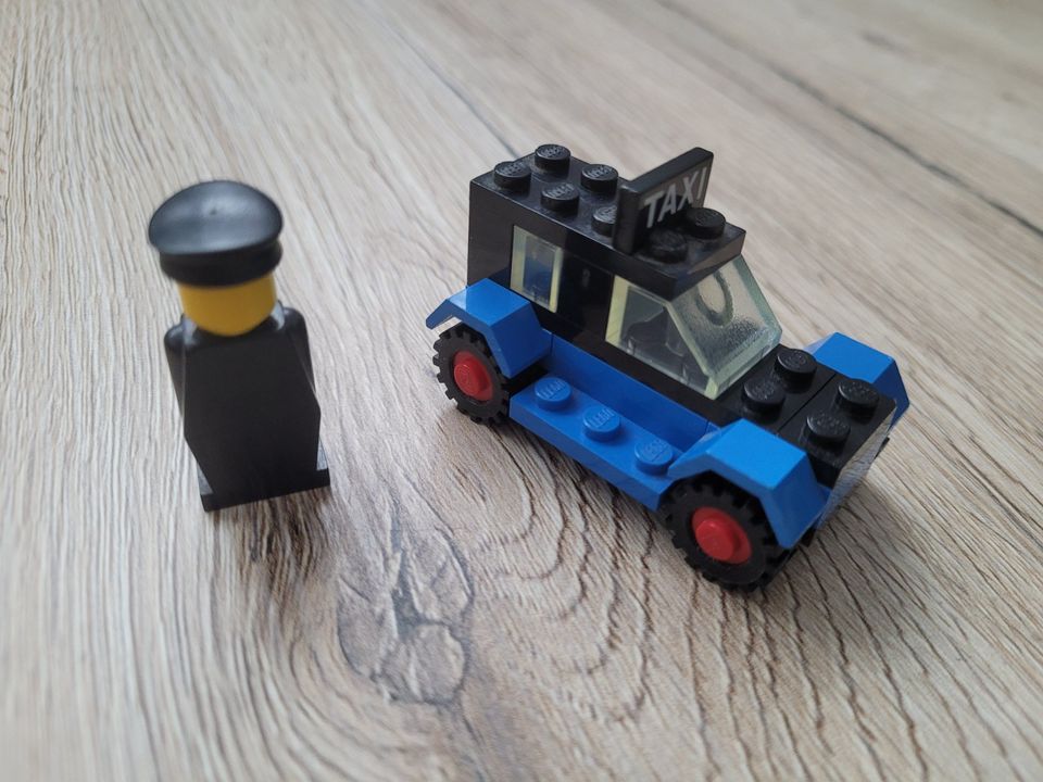 Lego Legoland 608 Taxi mit Fahrer Auto Fahrzeug Set original in Bernhardswald