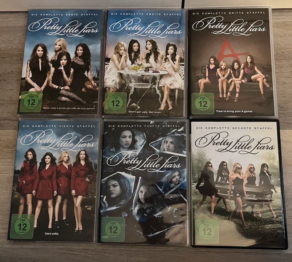 DVD‘s Pretty Little Liars Teile 1-6 in Wörrstadt