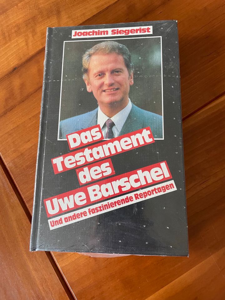 Buch Uwe Barschel,neu in Georgsmarienhütte