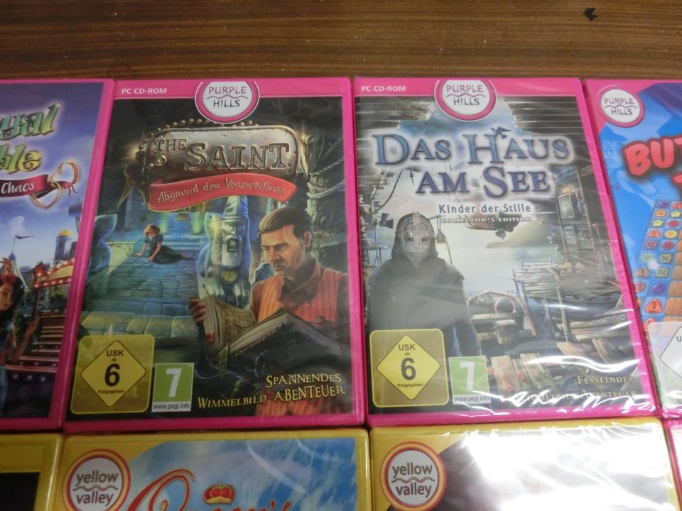 10x PC Spiele, Video Spiele, PC Games OVP NEU in Bad Oeynhausen