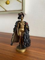 Wiener Bronze elegante Dame im Mantel , der sich öffnen lässt Münster (Westfalen) - Centrum Vorschau