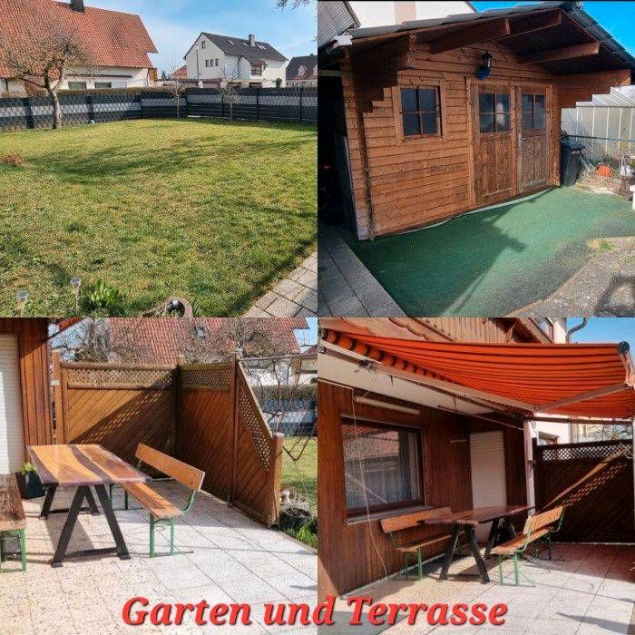 Ein/Zweifamilienhaus mit Gewerbe 3 Garagen und Großes Grundstück in Gunzenhausen