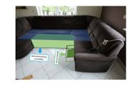 Wohnlandschaft - Couch - Sofa - dunkelbraun Saarland - Schwalbach Vorschau