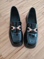 Loafer Damen Gr 40 schwarz Bayern - Großheubach Vorschau