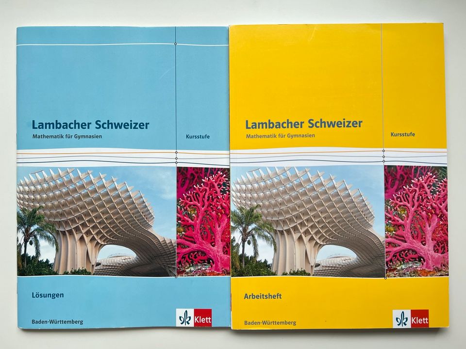 Lambacher Schweizer Kursstufe, Mathe, Arbeitsheft & Lösungsheft in Bietigheim-Bissingen