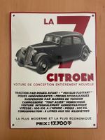 Emaille Werbung Citroen 11CV - Traction - Retro - für Garage + Hannover - Mitte Vorschau