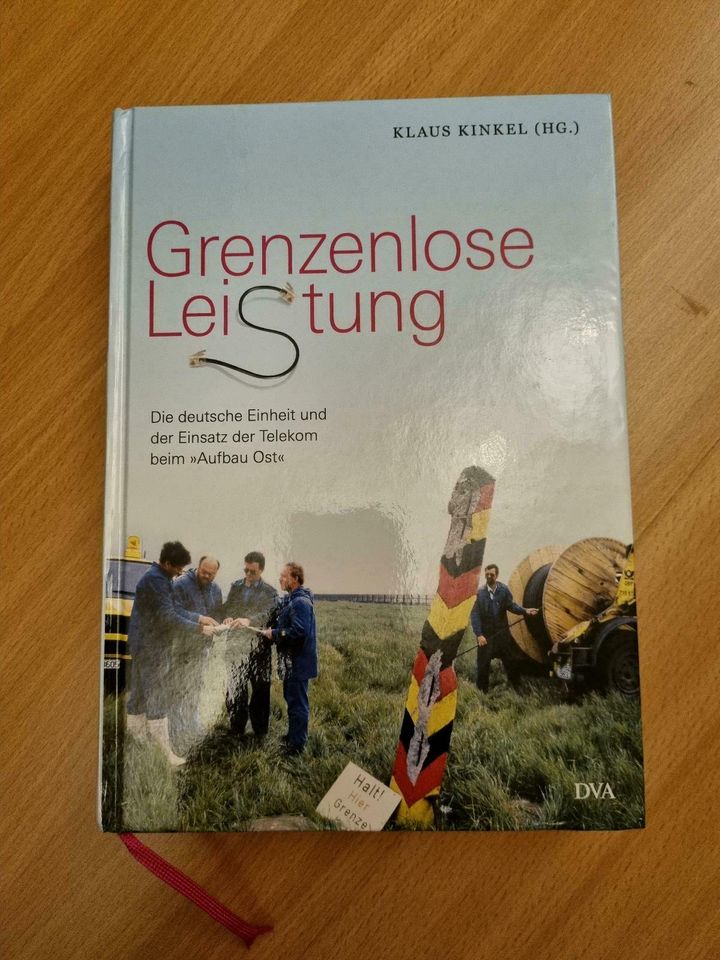 Neu- Grenzenlose Leistung - Klaus Kinkel/Deutsche Einheit telekom in Berlin