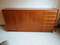 Sideboard Teak / Nussbaum 180 x 90 "Witlake" Hessen - Friedrichsdorf Vorschau