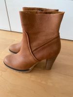 Fred de la Bretoniere 40 NEU Leder Stiefeletten Cognac braun Baden-Württemberg - Deizisau  Vorschau