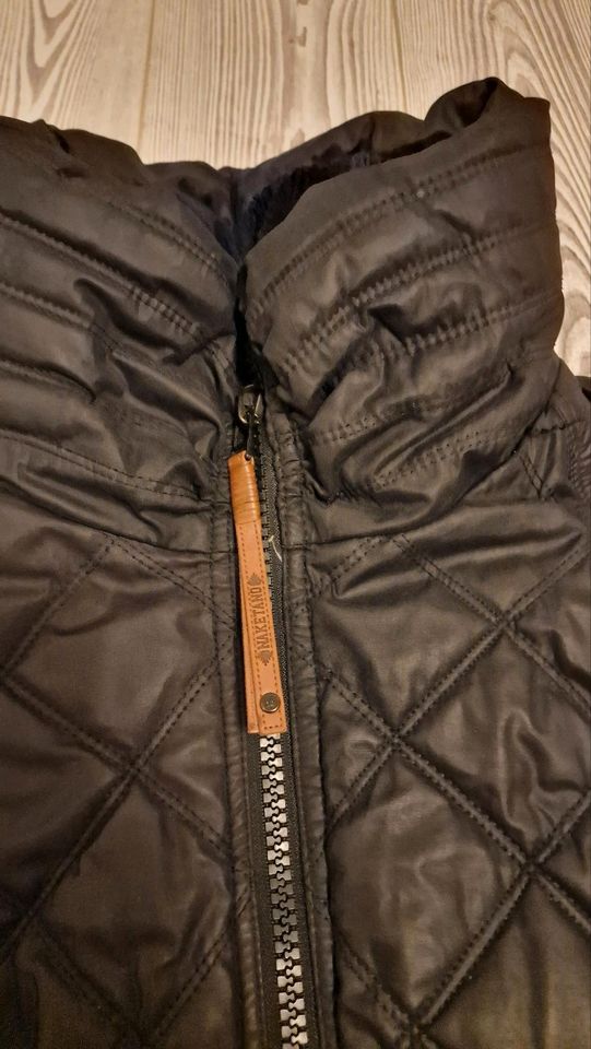 Damen Jacke Mantel Winter NAKETANO Schnitzel schwarz Größe L 40 in Bruchköbel