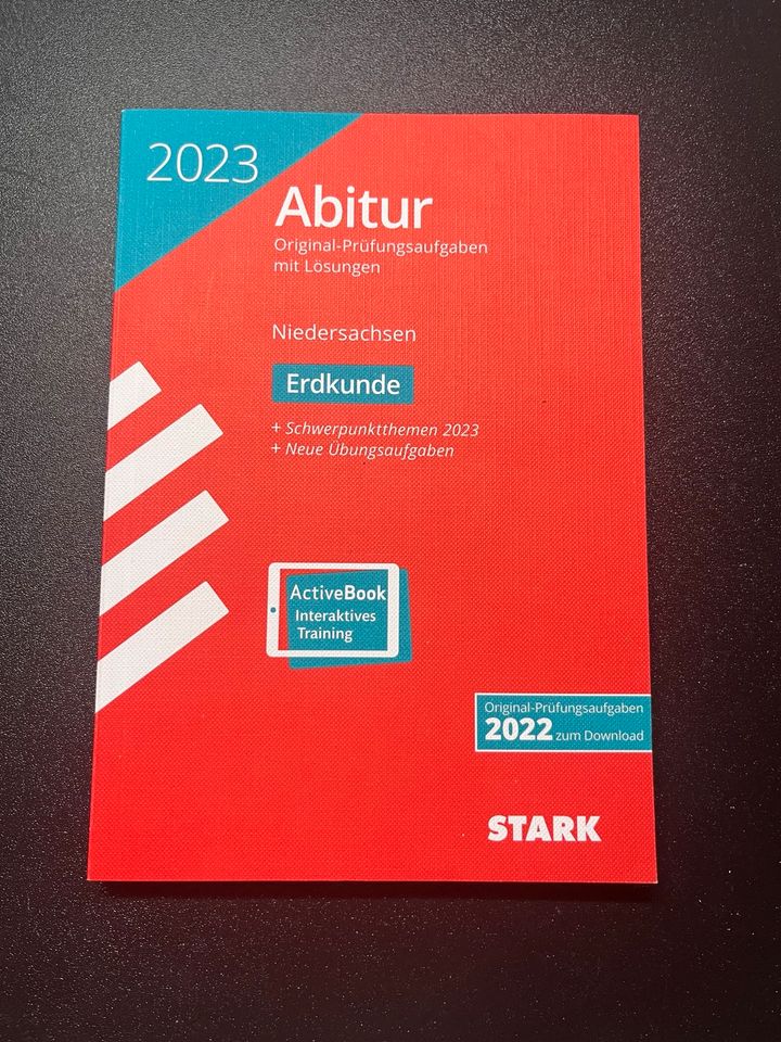 Erdkunde Abitur 2023 originale Übungsaufgaben mit Lösungen in Rosdorf